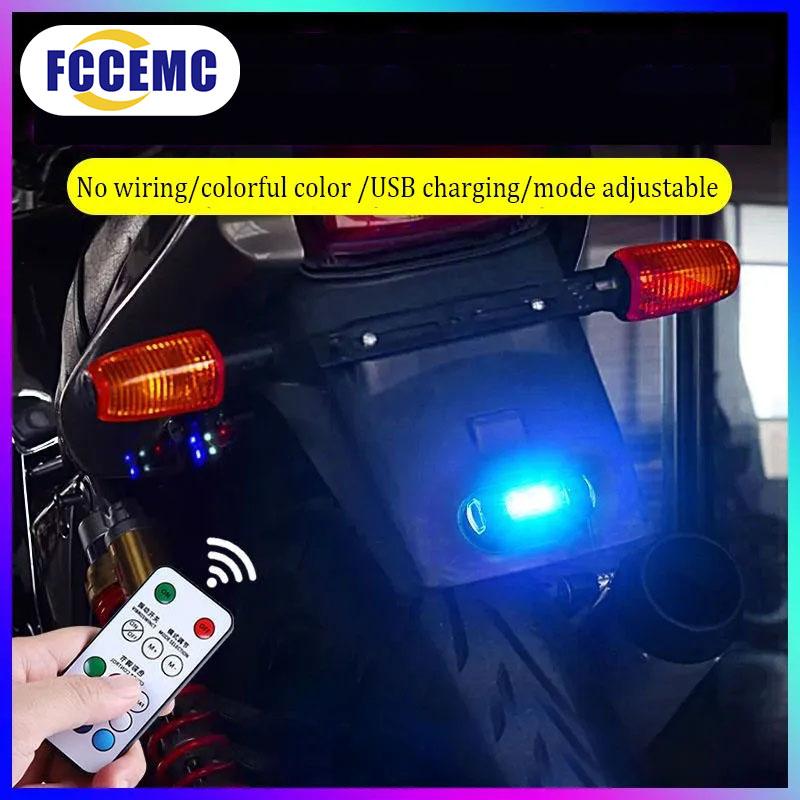 2/4Pcs LED Warning Strobe Light Remote USB Chargeable 7 Colors Aircraft Car Motorcycle Bicycle Drone Flash Indicator Lamp
2/4Pcs LED Warning Strobe Light Remote USB Chargeable 7 Colors Aircraft Car Motorcycle Bicycle Drone Flash Indicator Lamp