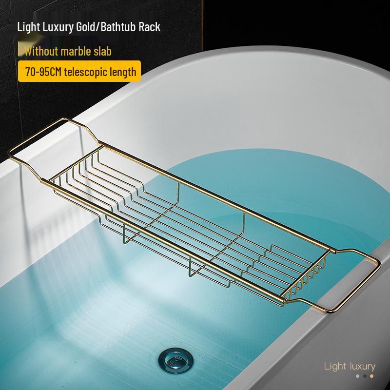 Non-Slip Telescopic Marble Bathtub Rack with Phone Holder
Non-Slip Telescopic Marble Bathtub Rack with Phone Holder