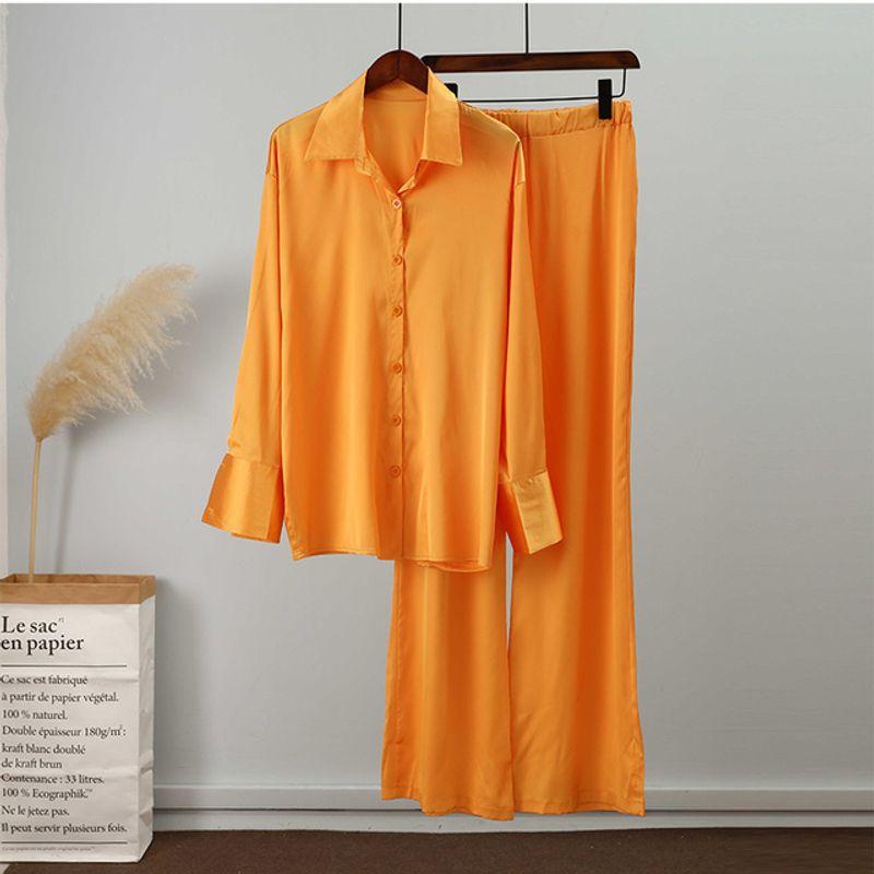 Solid Color Buttoned Loose Casual Suit Pure Color Buckle Loose Leisure Suit 01 Orange 5XL
Solid Color Buttoned Loose Casual Suit Pure Color Buckle Loose Leisure Suit 01 Orange 5XL