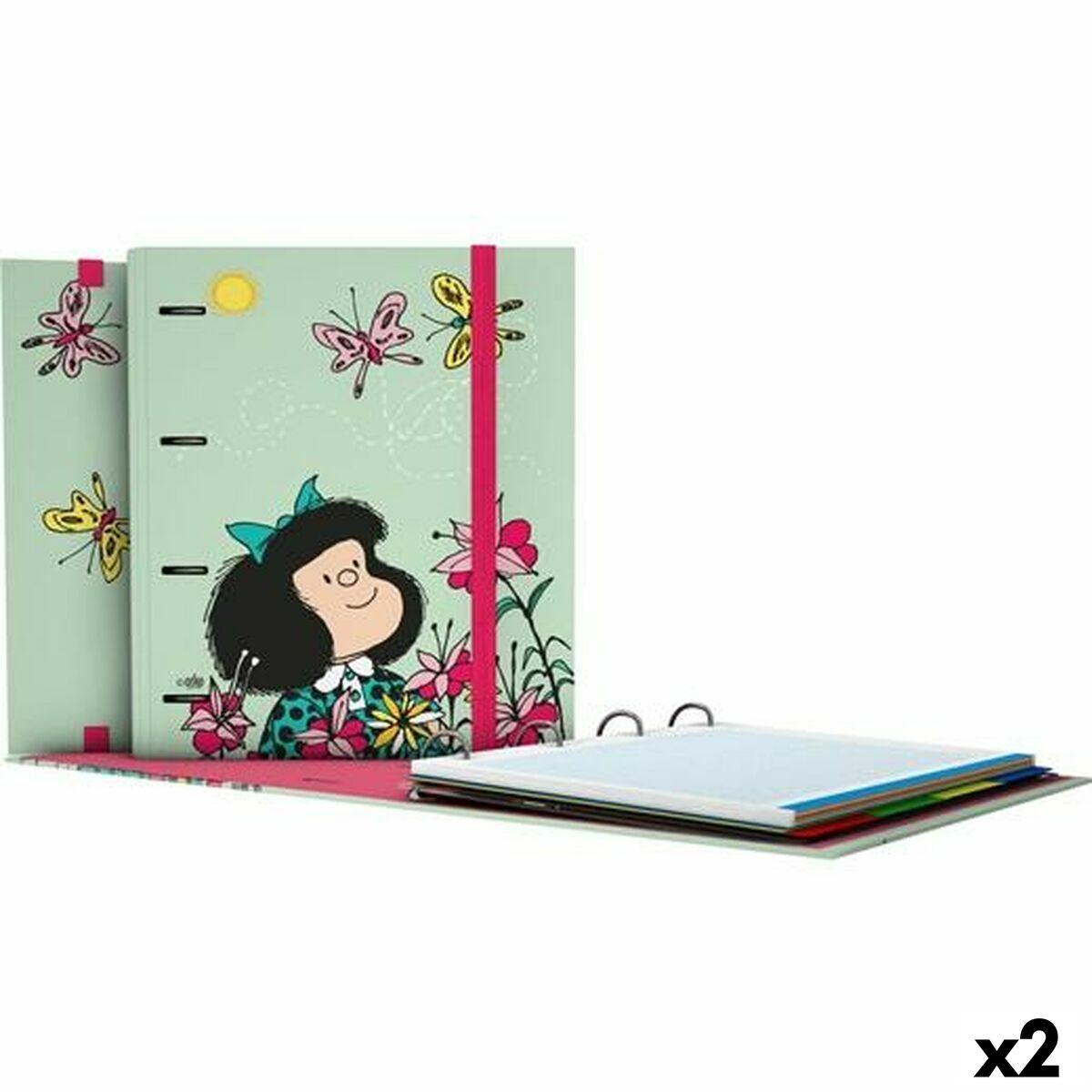 Папка на кольцах Grafoplas Carpebook Mafalda Green А4 (2 единицы) TU прозрачный
Папка на кольцах Grafoplas Carpebook Mafalda Green А4 (2 единицы) TU прозрачный