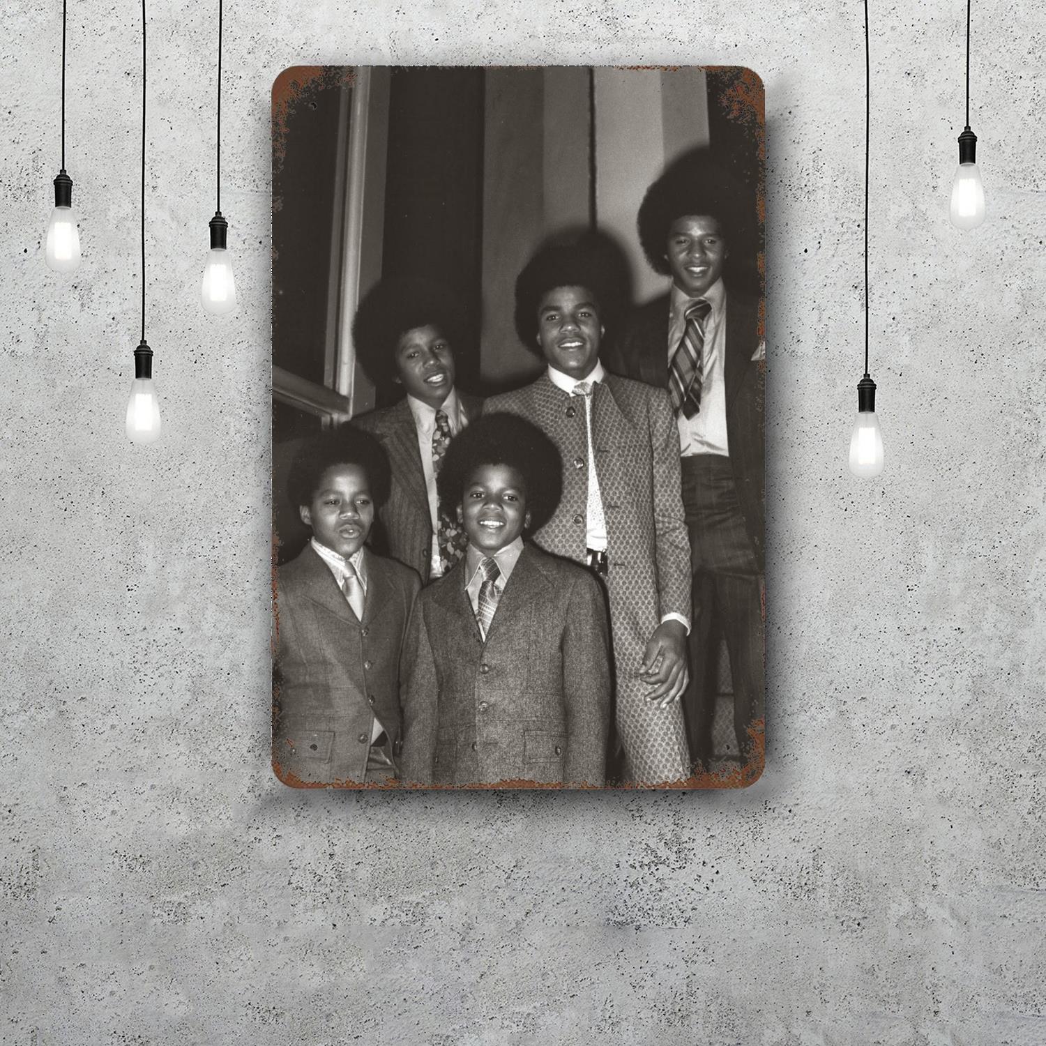 The Jackson 5 Decor Vintage Metal Signs Tin Signs Captain Poster Decor for Bar Pub Club Man Cave Wall Decoration 20x30cm(7.8x11.8inch)
The Jackson 5 Decor Vintage Metal Signs Tin Signs Captain Poster Decor for Bar Pub Club Man Cave Wall Decoration 20x30cm(7.8x11.8inch)