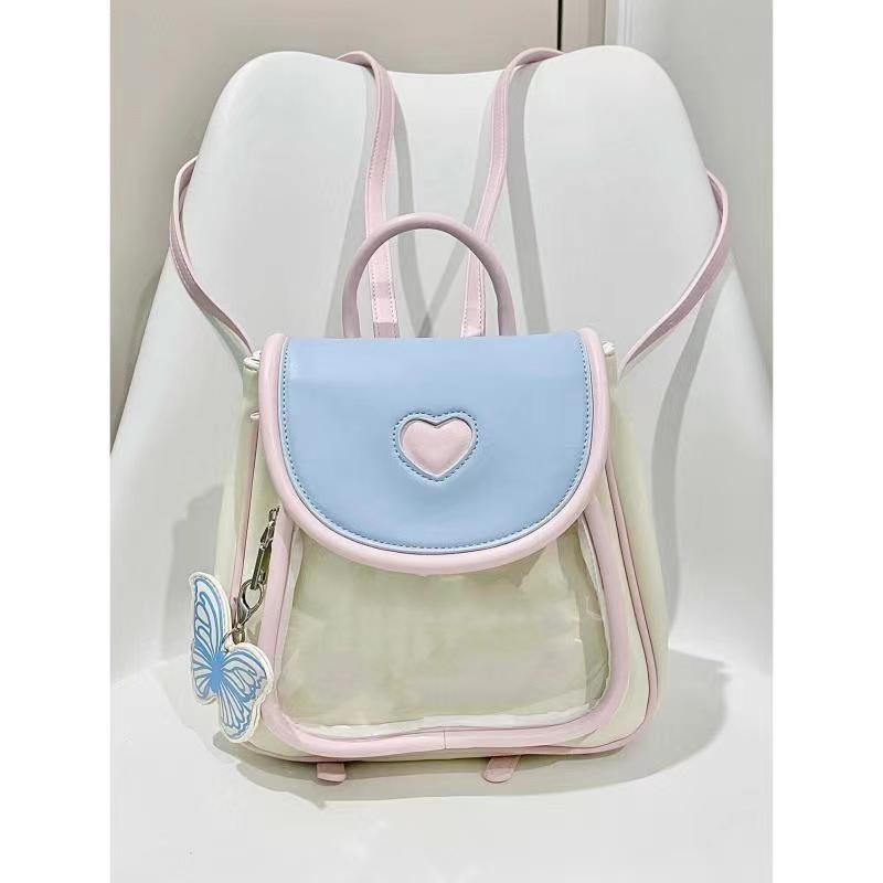 JIAERDI Hot Girls Dopamine Mini Backpack Women Fairycore Aesthetic Transparent Ita Bag Mochila Female Sweet Cute Mini Backpacks 24x22x9cm розовый
JIAERDI Hot Girls Dopamine Mini Backpack Women Fairycore Aesthetic Transparent Ita Bag Mochila Female Sweet Cute Mini Backpacks 24x22x9cm розовый