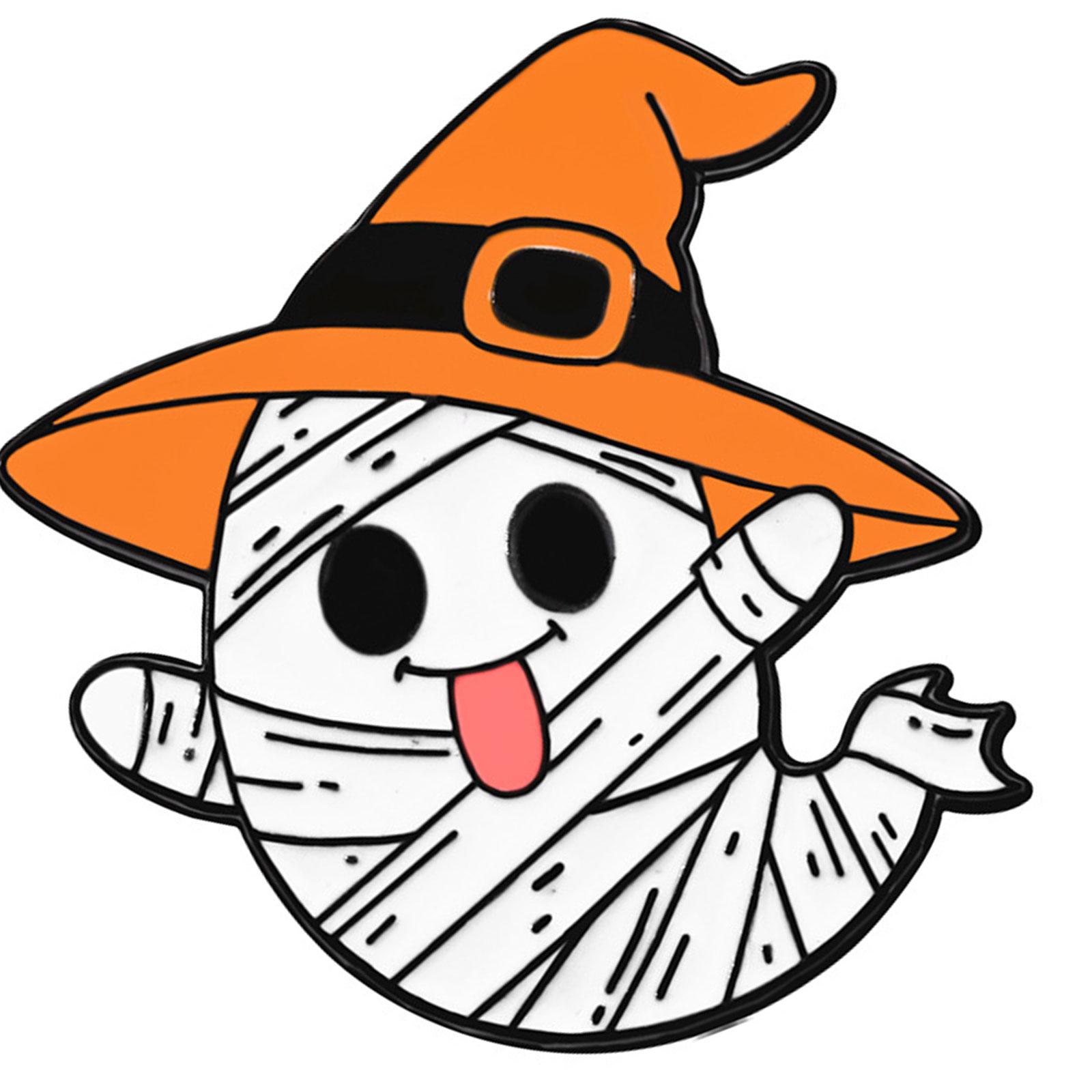 Funny White Specters Pumpkin Cartoon Alloy Pin Halloween Party Accessory Gift For Adults Kids
Funny White Specters Pumpkin Cartoon Alloy Pin Halloween Party Accessory Gift For Adults Kids