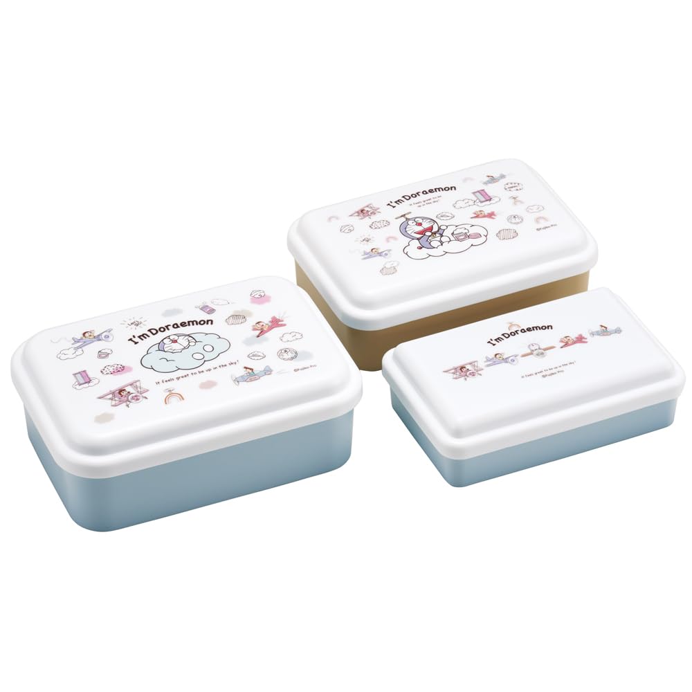 Skater Antibacterial Seal Container Storage Container Doraemon Sky Walk Sanrio Set of 3 Made in Japan SLUS3AG-A
Skater Antibacterial Seal Container Storage Container Doraemon Sky Walk Sanrio Set of 3 Made in Japan SLUS3AG-A