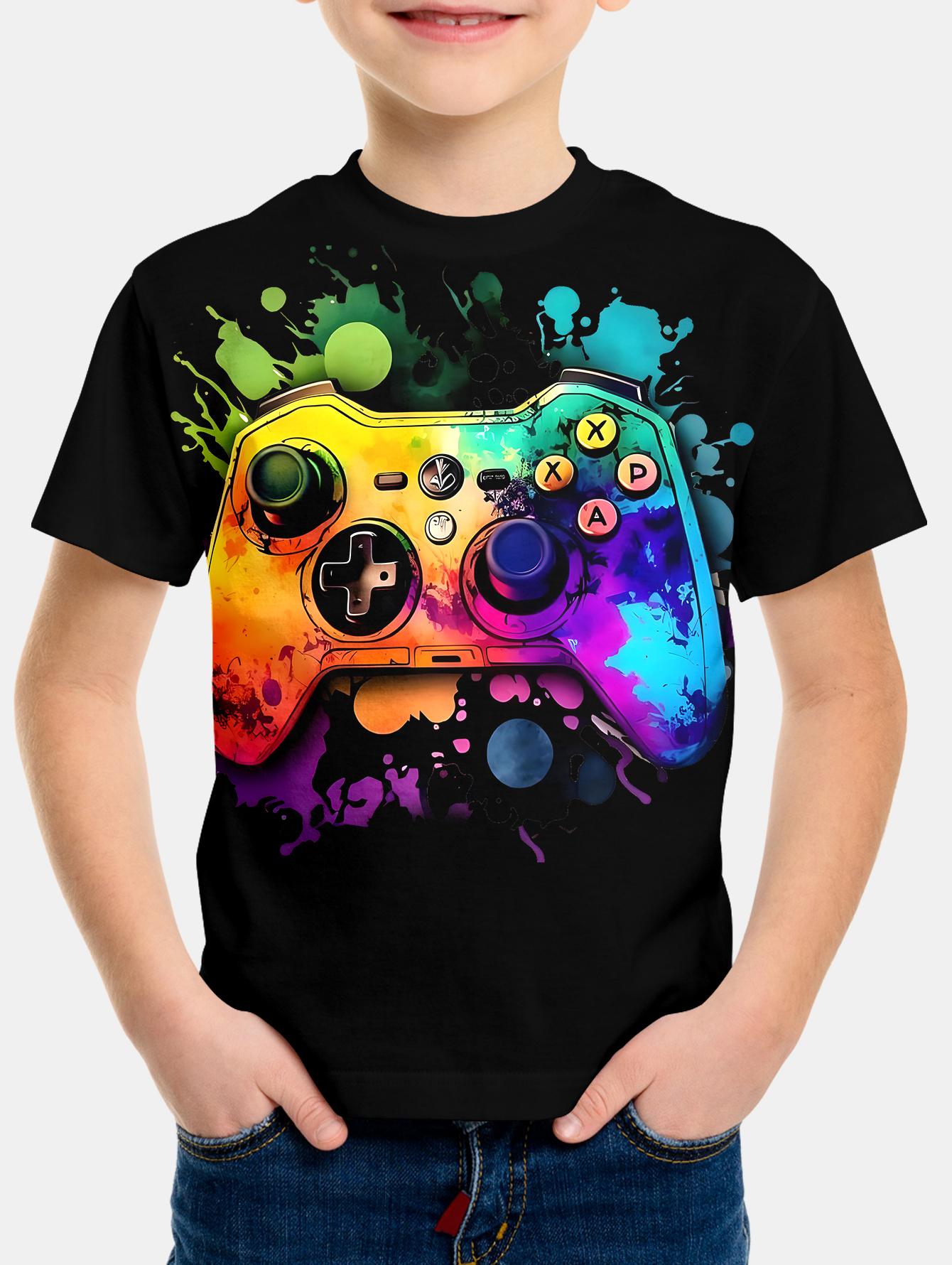 Tops Korean Children s Clothes Gamepad 3d Print Kids Spring Clothes Child -shir T Shirt Children s Clothing Boys T-shirty 5-6Y
Tops Korean Children s Clothes Gamepad 3d Print Kids Spring Clothes Child -shir T Shirt Children s Clothing Boys T-shirty 5-6Y