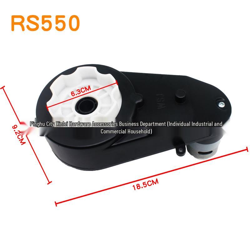 Electric Motor Gearbox Accessories for Children s 6V/12V Toy Cars & Motorcycles 12V 390 Gearbox 12000 RPM
Electric Motor Gearbox Accessories for Children s 6V/12V Toy Cars & Motorcycles 12V 390 Gearbox 12000 RPM