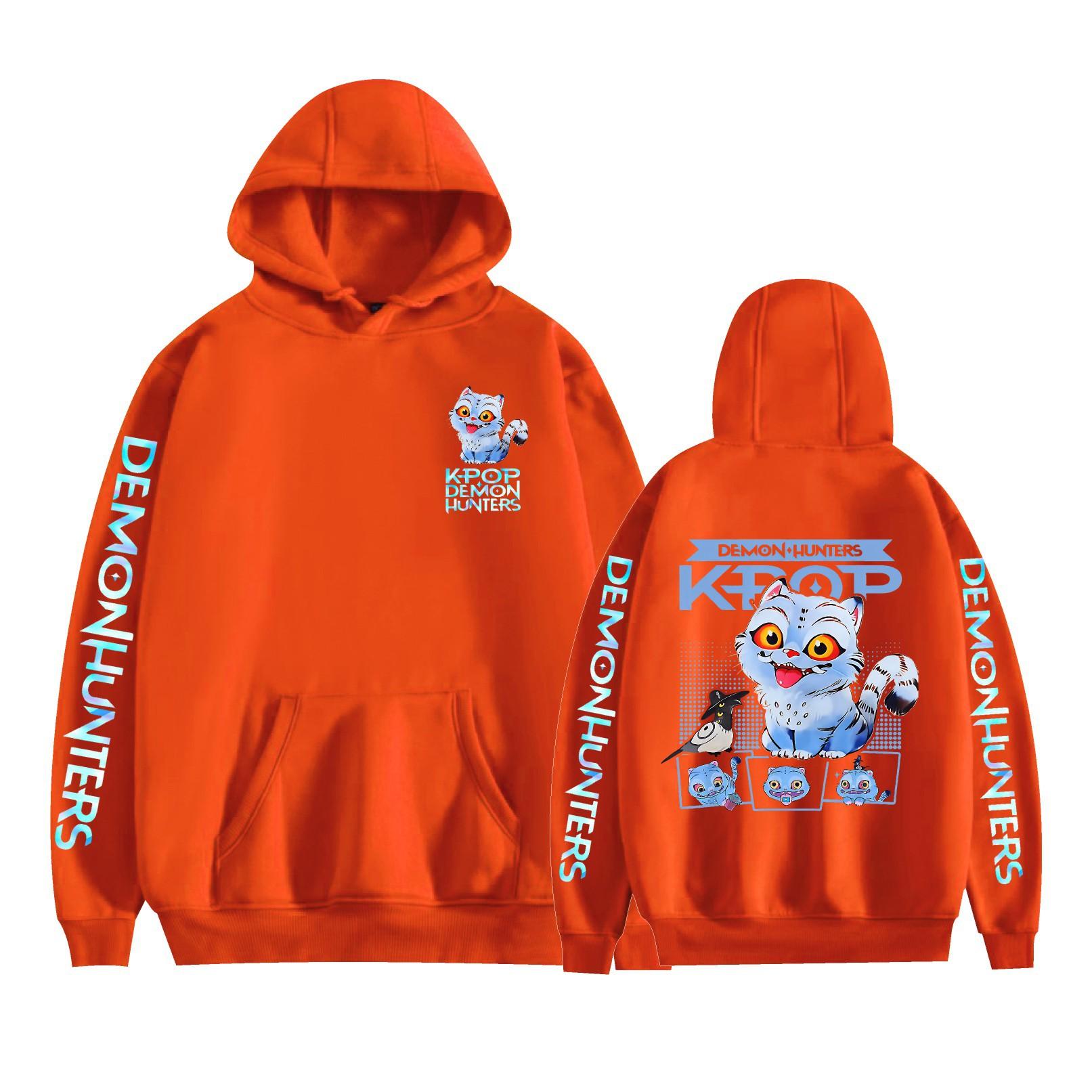 Fashion for Fans of KPop Demon Hunters Printed Hoodies Sweatshirt Outdoor Sport Cosplay Pullovers Costume XXS помаранчевий
Fashion for Fans of KPop Demon Hunters Printed Hoodies Sweatshirt Outdoor Sport Cosplay Pullovers Costume XXS помаранчевий
