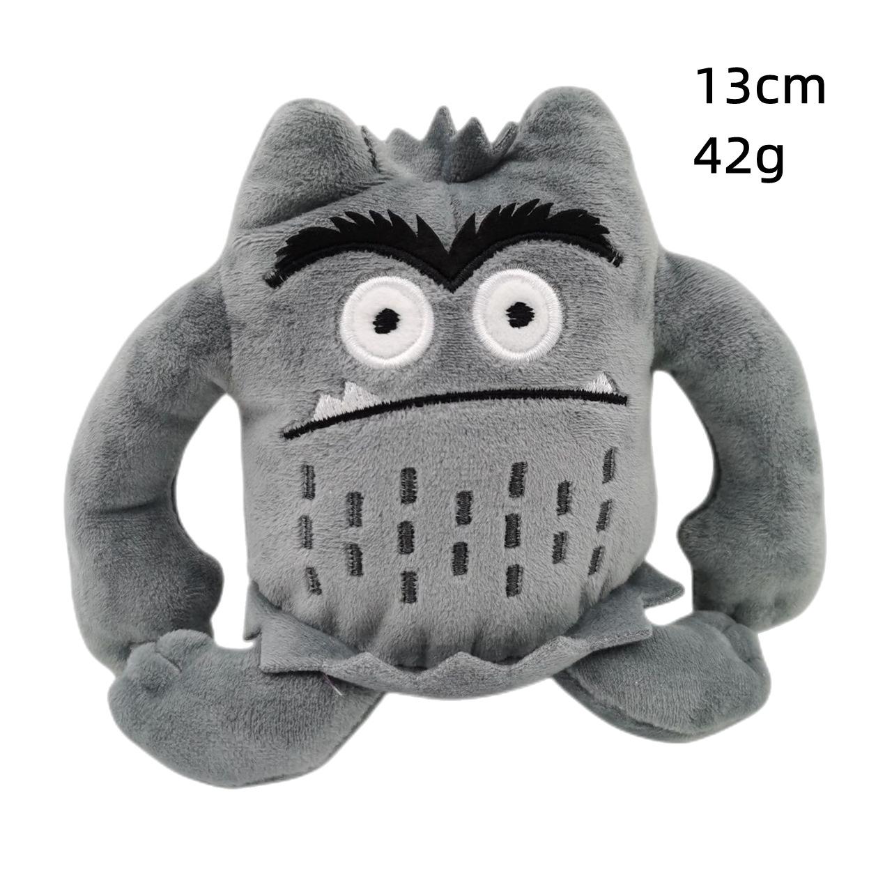 Емоційна плюшева лялька сірий
Емоційна плюшева лялька сірий