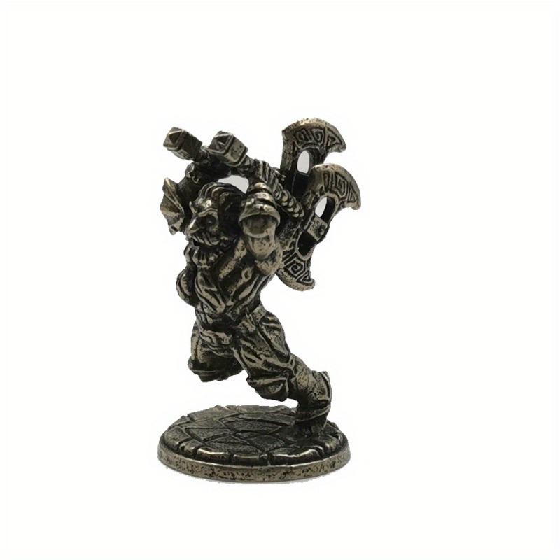1PC Dwarf Legion Meteor Hammer Soldiers Models Toy Figurines Miniatures Metal Copper Mens Gifts Desktop Decorations
1PC Dwarf Legion Meteor Hammer Soldiers Models Toy Figurines Miniatures Metal Copper Mens Gifts Desktop Decorations