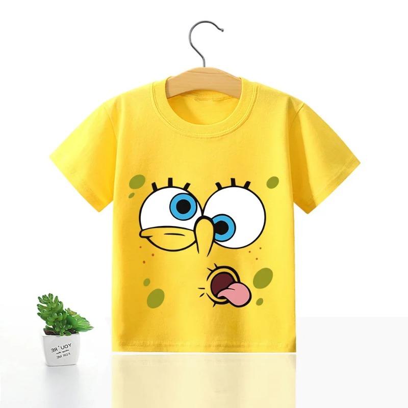 SpongeBobs SquarePants Children Clothing Anime in Summer Short Sleeve C 110
SpongeBobs SquarePants Children Clothing Anime in Summer Short Sleeve C 110