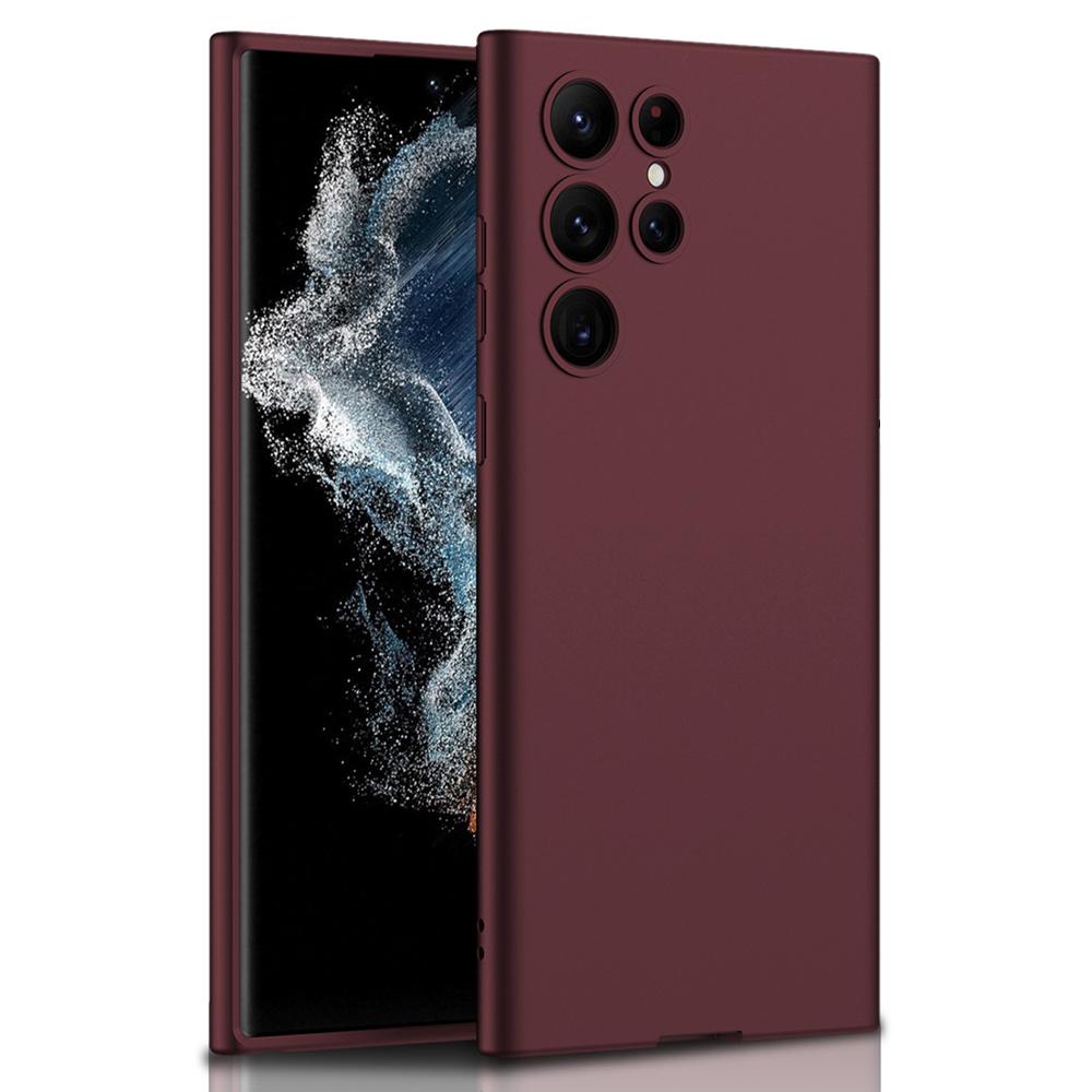 GKK For Samsung Galaxy S23 Ultra Anti-drop Hard PC Phone Case Skin-touch Feeling Slim Cell Phone Back Cover Wine Red
GKK For Samsung Galaxy S23 Ultra Anti-drop Hard PC Phone Case Skin-touch Feeling Slim Cell Phone Back Cover Wine Red