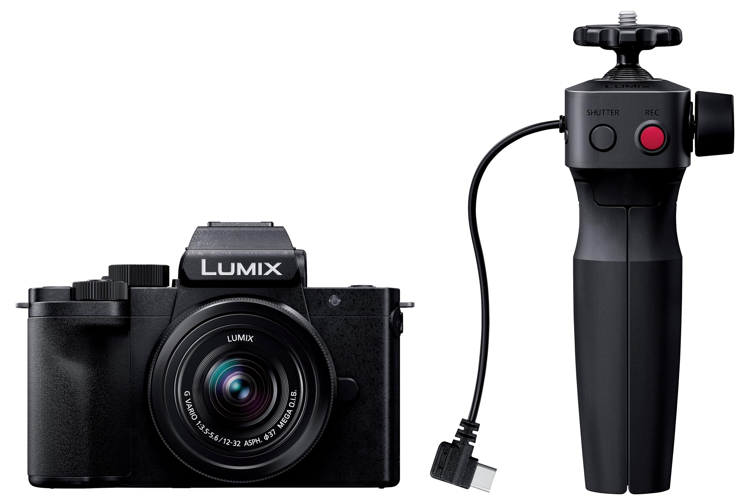 Panasonic Small and Light Mirrorless Single Lens Camera Lumix Standard Zoom Lens Kit Tripod Grip Included Black DC-G100DV-K
Panasonic Small and Light Mirrorless Single Lens Camera Lumix Standard Zoom Lens Kit Tripod Grip Included Black DC-G100DV-K