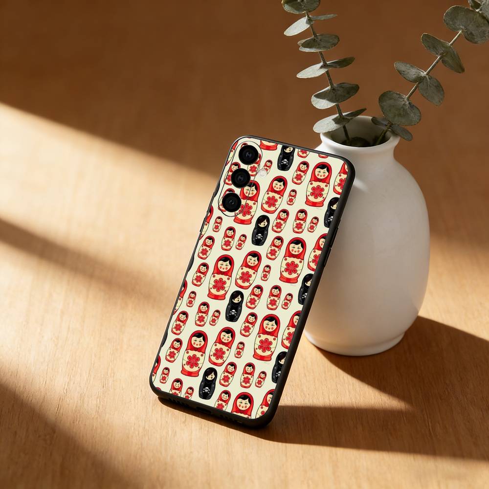 Russian Dolls Matryoshka Phone Case For Samsung Galaxy A91,80,73,72 ,71,53,52,32 ,31,22,21s,20,Soft Black Case Samsung a72
Russian Dolls Matryoshka Phone Case For Samsung Galaxy A91,80,73,72 ,71,53,52,32 ,31,22,21s,20,Soft Black Case Samsung a72