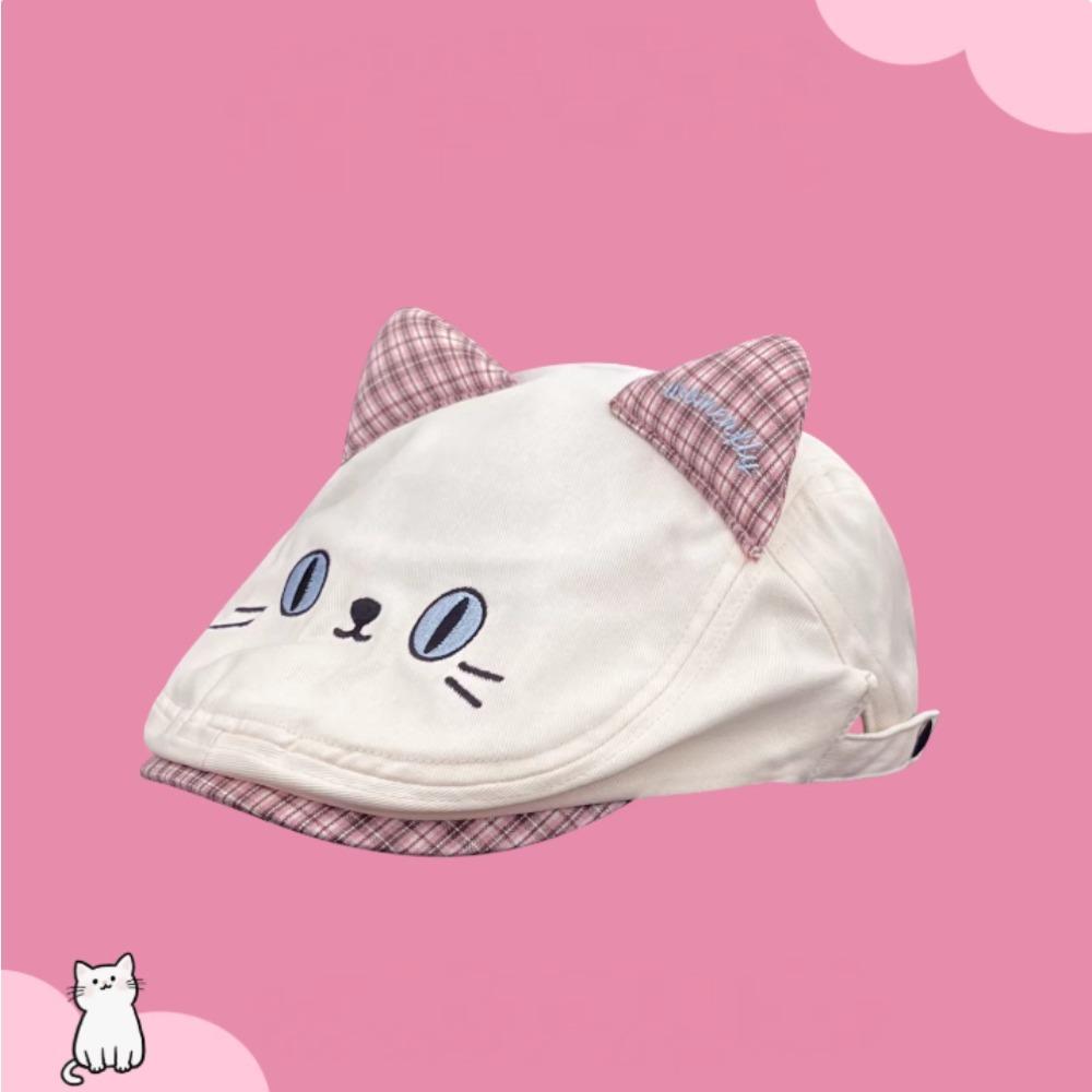 Women s Korean Vintage Beret Cap with Cotton Embroidery Letter Plaid Color Block Cat Ear Outdoor Fashion Hat бежевий
Women s Korean Vintage Beret Cap with Cotton Embroidery Letter Plaid Color Block Cat Ear Outdoor Fashion Hat бежевий