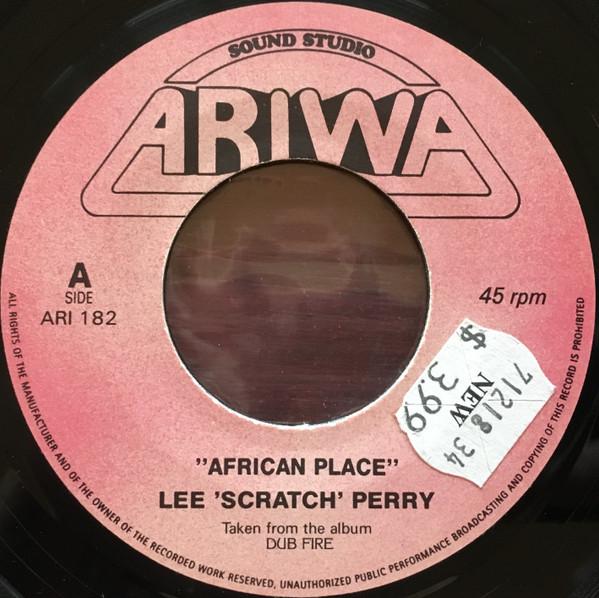 7inch Record LEE PERRY MAD PROFESSOR African Place ARI182 Ariwa 1998 UK Reggae Ska Dub Used
7inch Record LEE PERRY MAD PROFESSOR African Place ARI182 Ariwa 1998 UK Reggae Ska Dub Used