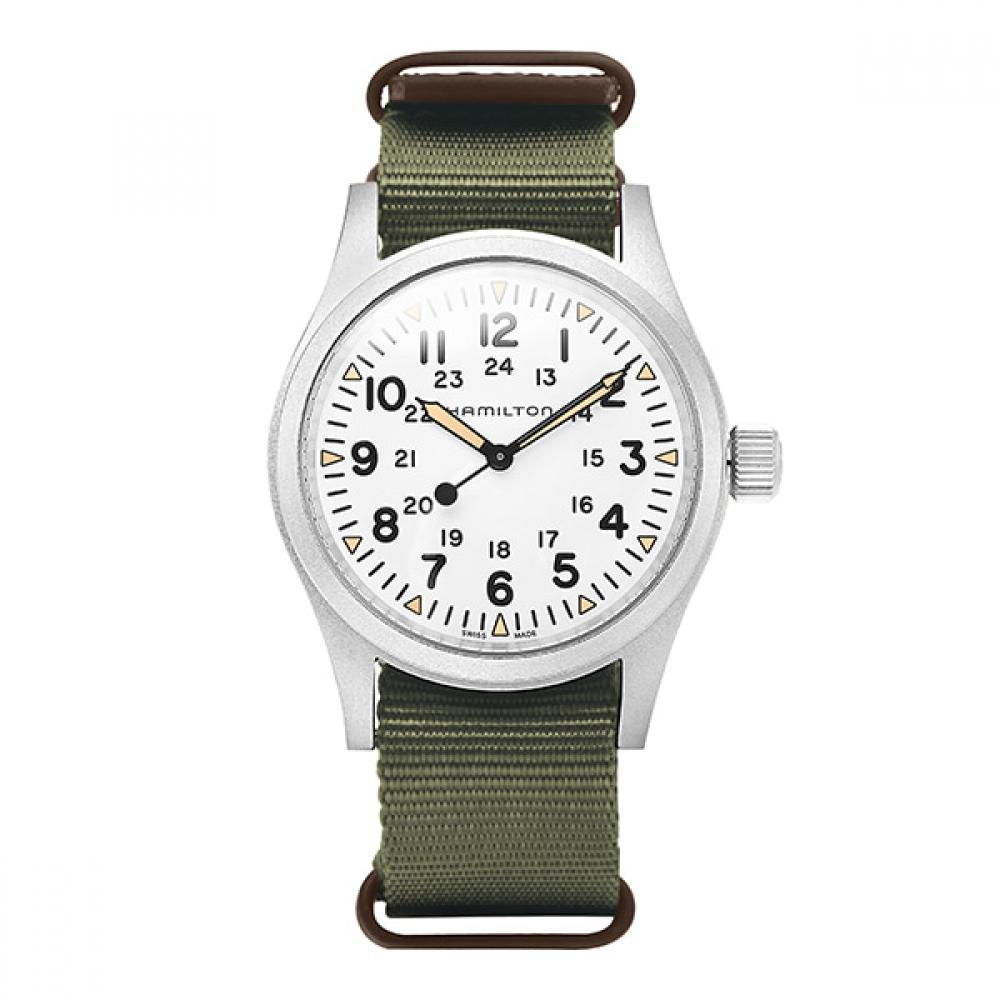 Hamilton H69439411 Khaki Field Mechanical Чоловічий годинник на ремінці НАТО H69439411
Hamilton H69439411 Khaki Field Mechanical Чоловічий годинник на ремінці НАТО H69439411