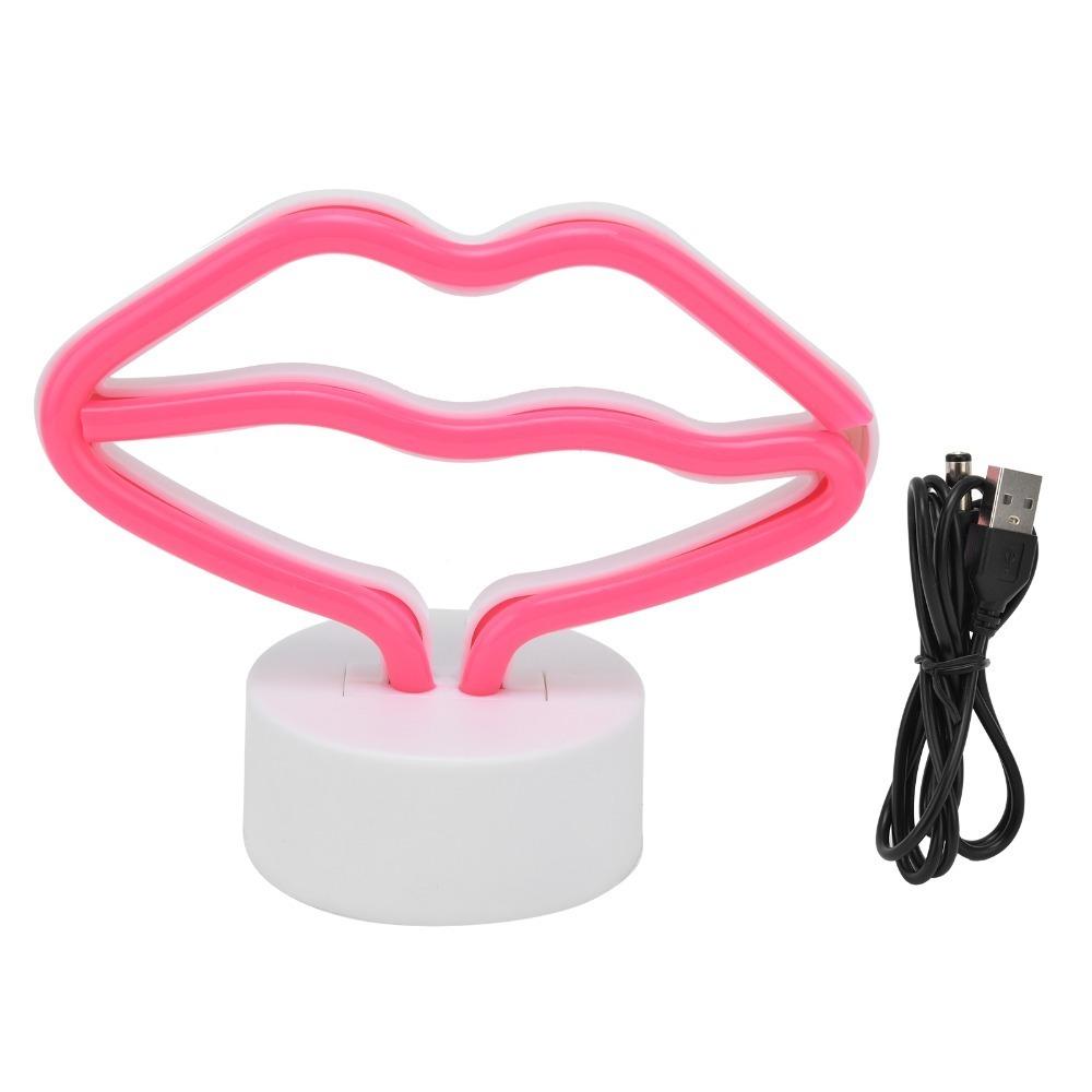 Lip Shaped Neon Sign USB Powered Neon Lamp Party Supplies LED Neon Light Baby Room
Lip Shaped Neon Sign USB Powered Neon Lamp Party Supplies LED Neon Light Baby Room