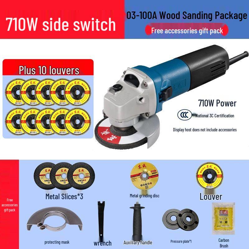 Dongcheng Angle Grinder CN plug (adapter included)
Dongcheng Angle Grinder CN plug (adapter included)