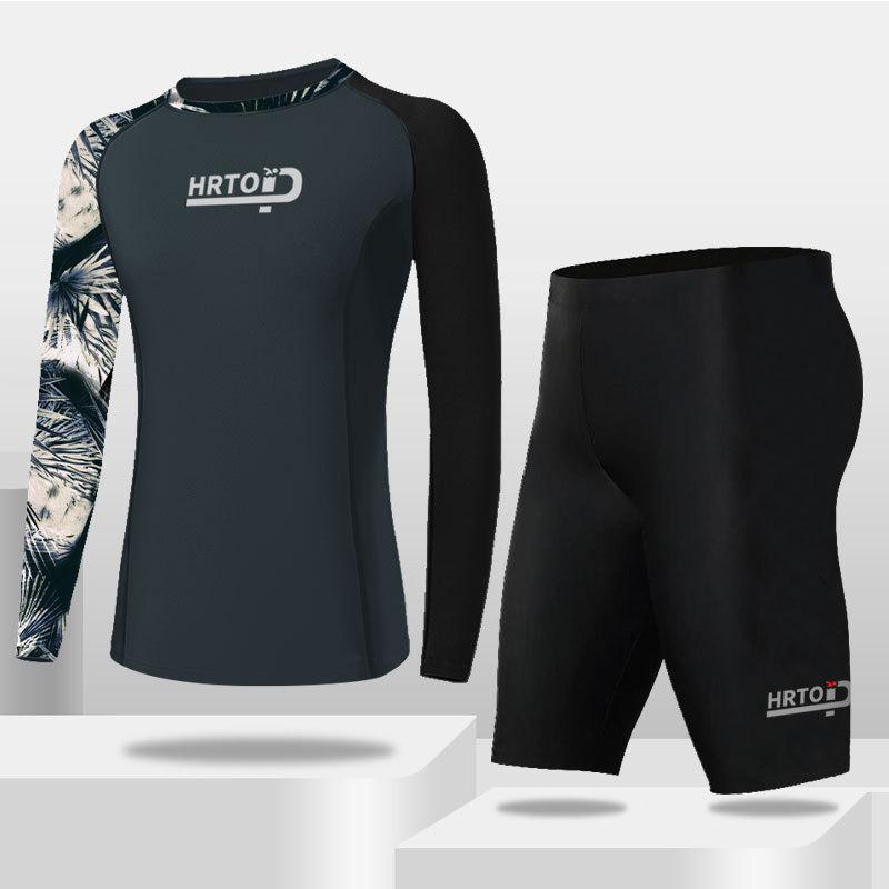 Couples Two-piece Swimwear Sets Sports Swimsuits Women Quick-drying Sun Protection Rash Guard Men Dive Skin XL
Couples Two-piece Swimwear Sets Sports Swimsuits Women Quick-drying Sun Protection Rash Guard Men Dive Skin XL
