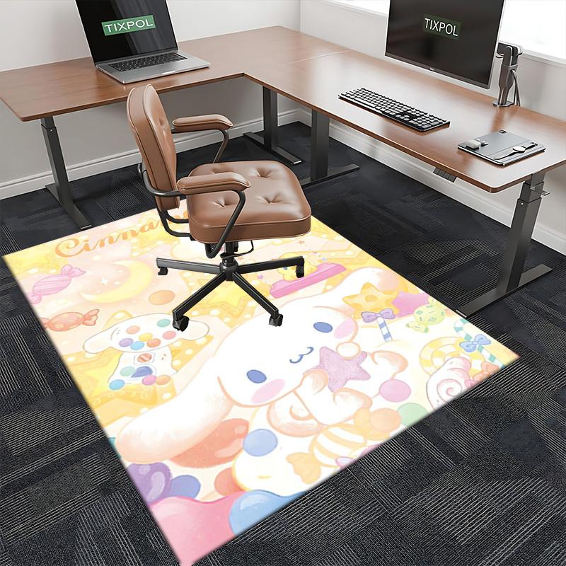 Cinnamoroll Anime Cartoon Design Chair Mat Non-Slip Carpet for Office, Home Decoration, Living Room, Bedroom, Game Room, Dormitory - Festive Gift Suit 60cm by 90cm
Cinnamoroll Anime Cartoon Design Chair Mat Non-Slip Carpet for Office, Home Decoration, Living Room, Bedroom, Game Room, Dormitory - Festive Gift Suit 60cm by 90cm