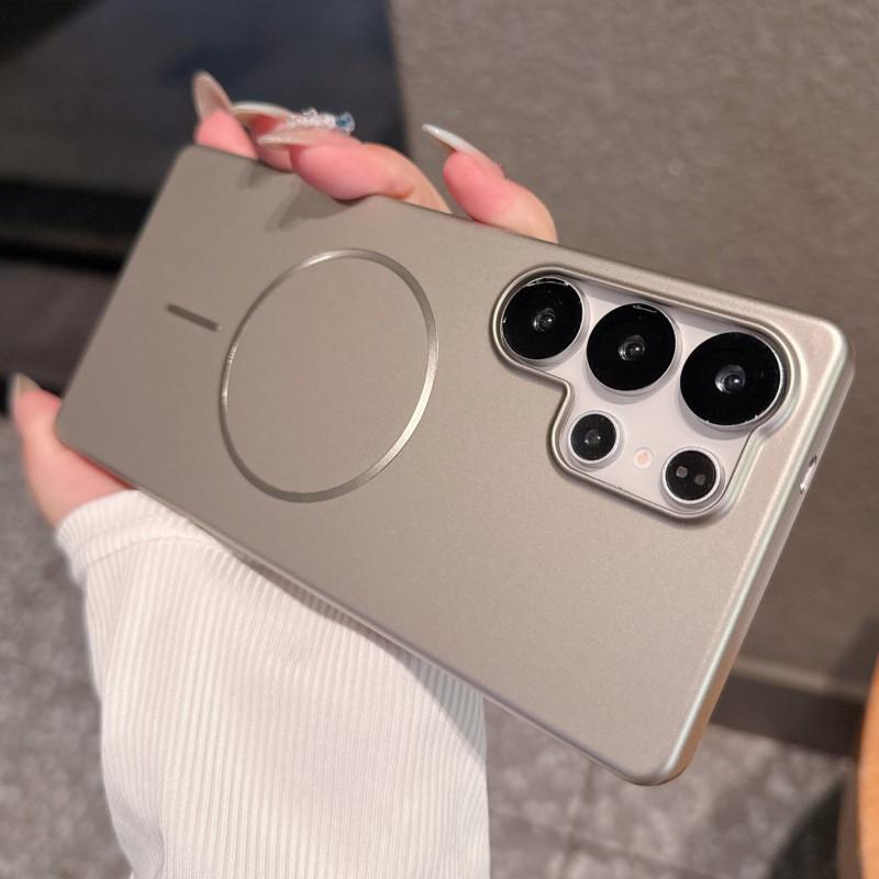 Роскошный ультратонкий матовый ПК-чехол с магнитами Magsafe для Samsung Galaxy S25 S24 S23 Plus Ultra, металлический, ударопрочный, жесткая крышка Galaxy S25+
Роскошный ультратонкий матовый ПК-чехол с магнитами Magsafe для Samsung Galaxy S25 S24 S23 Plus Ultra, металлический, ударопрочный, жесткая крышка Galaxy S25+