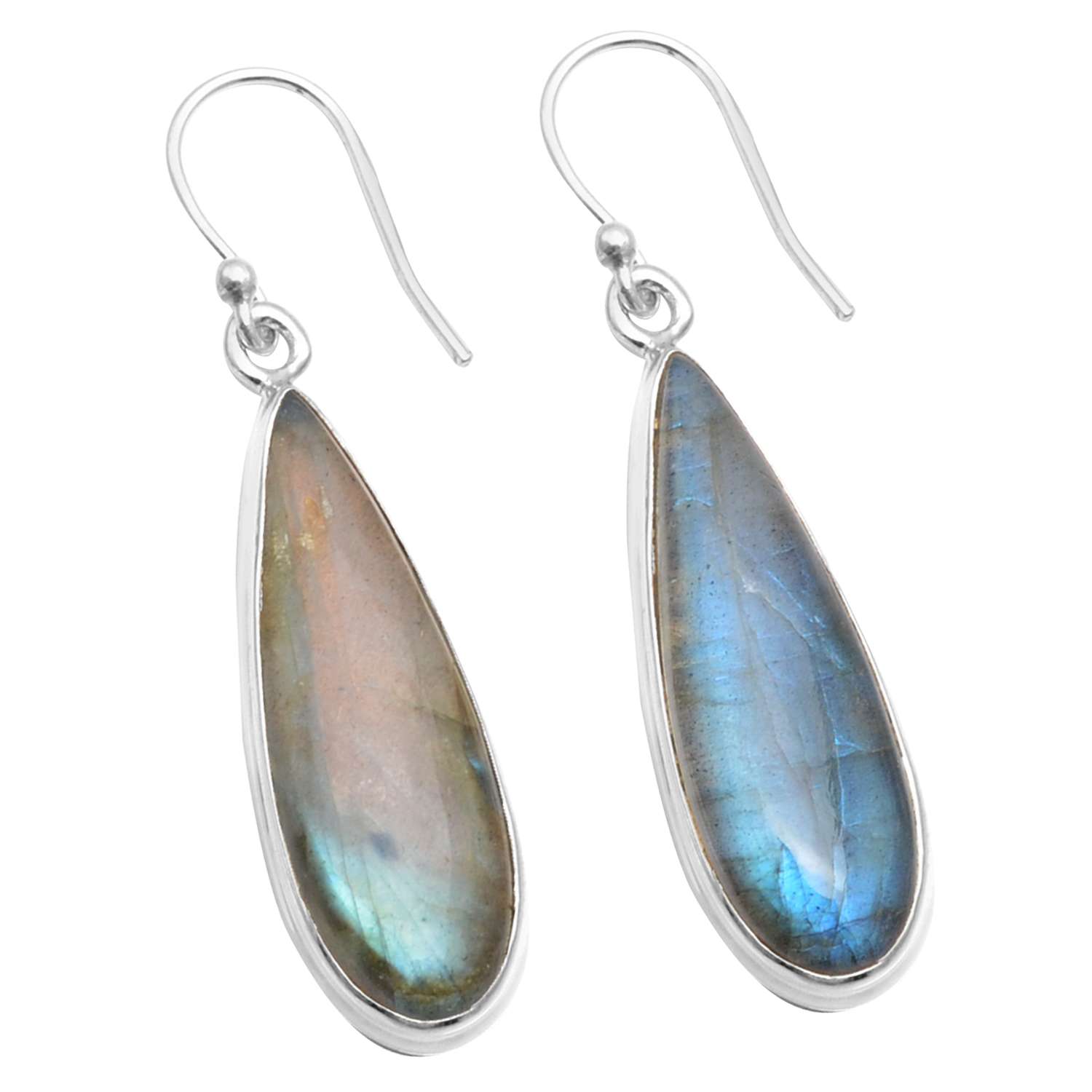 Labradorite Gemstone Earrings Solid 925 Sterling Silver Handmade Earrings Jewelry Gift For Women And Girls E-2926
Labradorite Gemstone Earrings Solid 925 Sterling Silver Handmade Earrings Jewelry Gift For Women And Girls E-2926