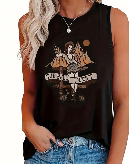 Майка Plus Size Woman & Mountain Print, повседневный топ без рукавов с круглым вырезом на лето, женская одежда больших размеров 1XL чёрный
Майка Plus Size Woman & Mountain Print, повседневный топ без рукавов с круглым вырезом на лето, женская одежда больших размеров 1XL чёрный
