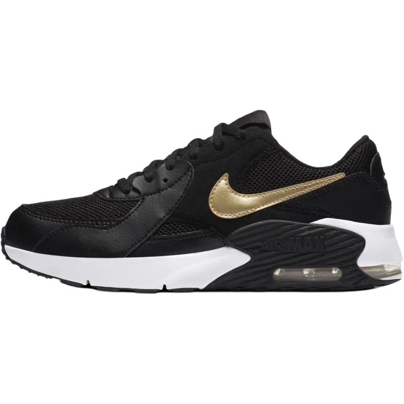 Nike Air Max Excee Comfortable Low top Kids Running Shoes Black Gold Teenagers CD6894-006 36
Nike Air Max Excee Comfortable Low top Kids Running Shoes Black Gold Teenagers CD6894-006 36