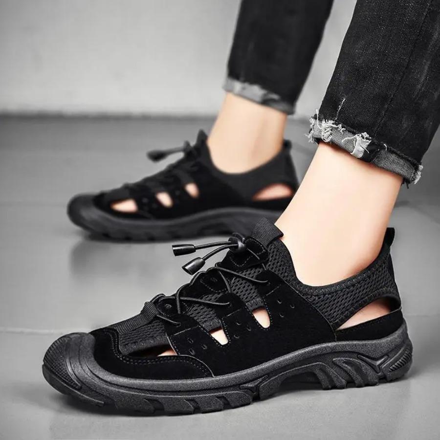 2025 Barefoot Beach Shoes Camping Travel Baotou Sandals Men s Outerwear Trendy Cool Slippers Mesh Quick Drying Sports Sweatproof 44 чорний
2025 Barefoot Beach Shoes Camping Travel Baotou Sandals Men s Outerwear Trendy Cool Slippers Mesh Quick Drying Sports Sweatproof 44 чорний
