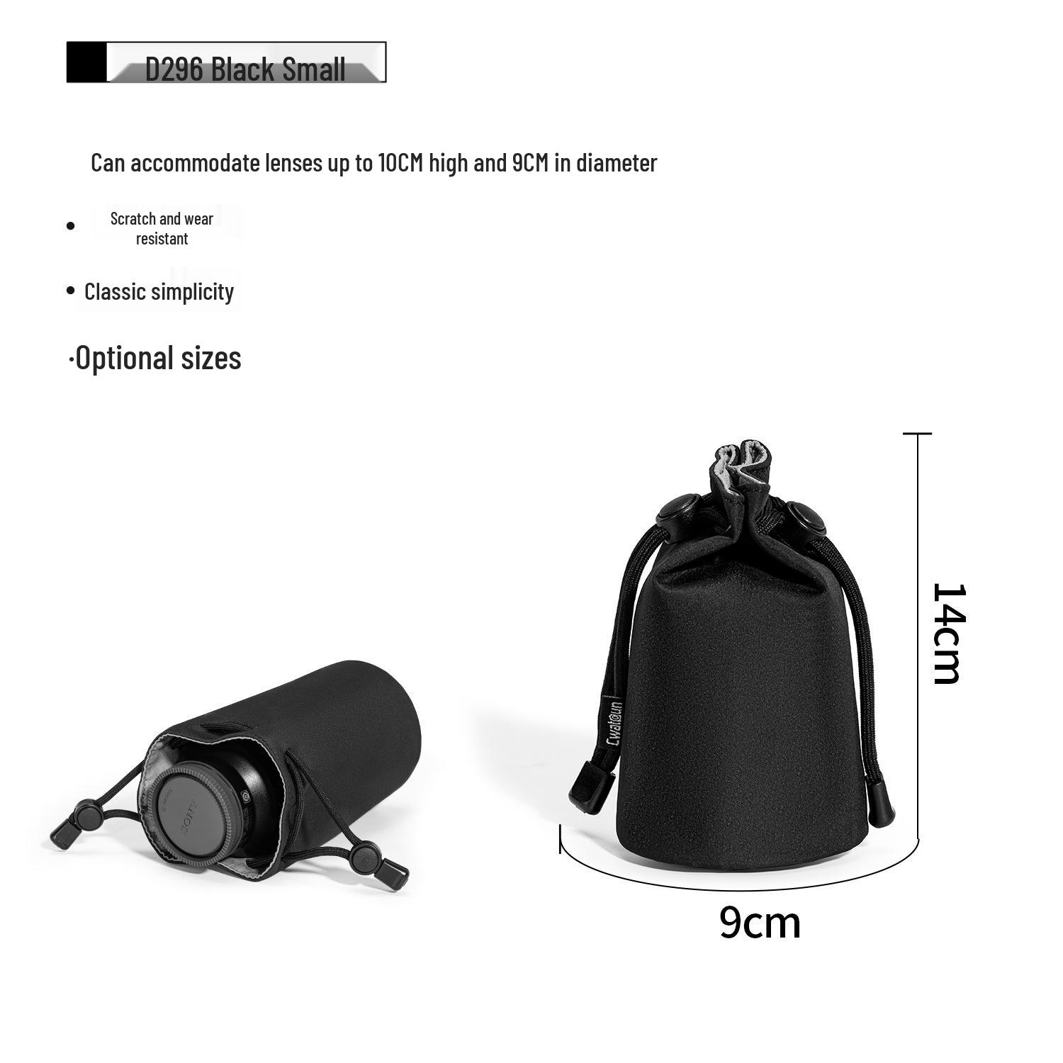 Lightweight Soft Camera Lens Storage Bag - Shockproof Inner Liner for Mirrorless & DSLR Cameras
Lightweight Soft Camera Lens Storage Bag - Shockproof Inner Liner for Mirrorless & DSLR Cameras