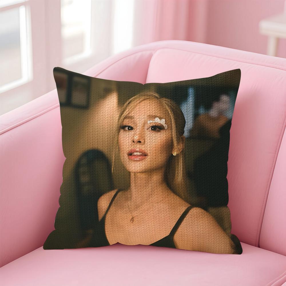 AAriana GrandeE Singer Cushion Cover Natural Linen Pillow Case DoubleSided Print Decorative Sofa Pillowcase Home Decor Gift 30x30cm
AAriana GrandeE Singer Cushion Cover Natural Linen Pillow Case DoubleSided Print Decorative Sofa Pillowcase Home Decor Gift 30x30cm