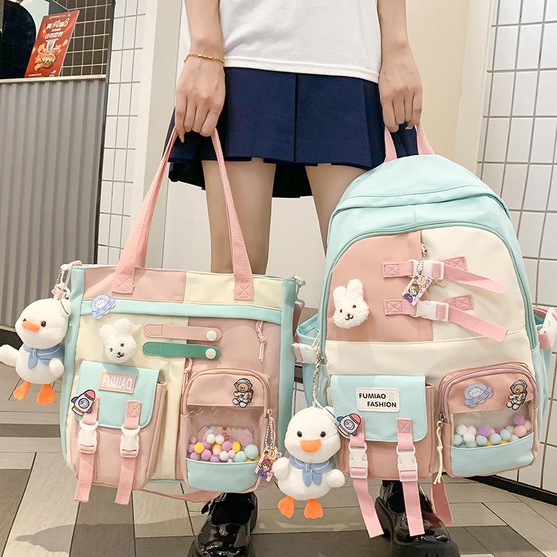 Children s Primary School Students Cute Girls Middle School Students High looking Backpacks
Children s Primary School Students Cute Girls Middle School Students High looking Backpacks