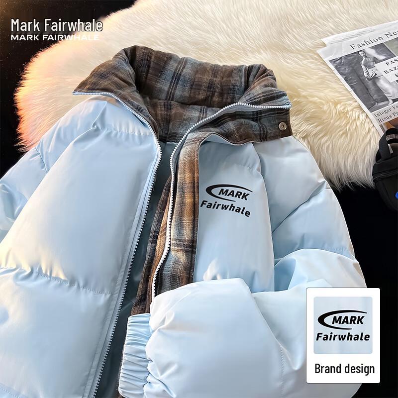 Mark Fairwhale Men s American Style Stand-Collar Padded Jacket S
Mark Fairwhale Men s American Style Stand-Collar Padded Jacket S