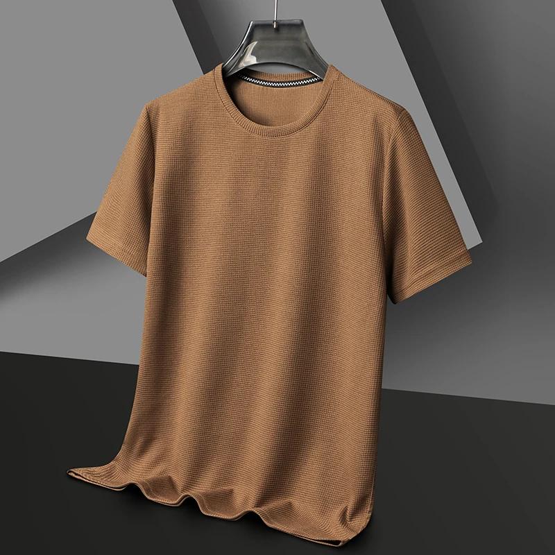 Men s New Summer Waffle round Neck Short Sleeve T-Shirt Comfortable Breathable Short-Sleeved Top for Casual Wear 4XL жовтий
Men s New Summer Waffle round Neck Short Sleeve T-Shirt Comfortable Breathable Short-Sleeved Top for Casual Wear 4XL жовтий