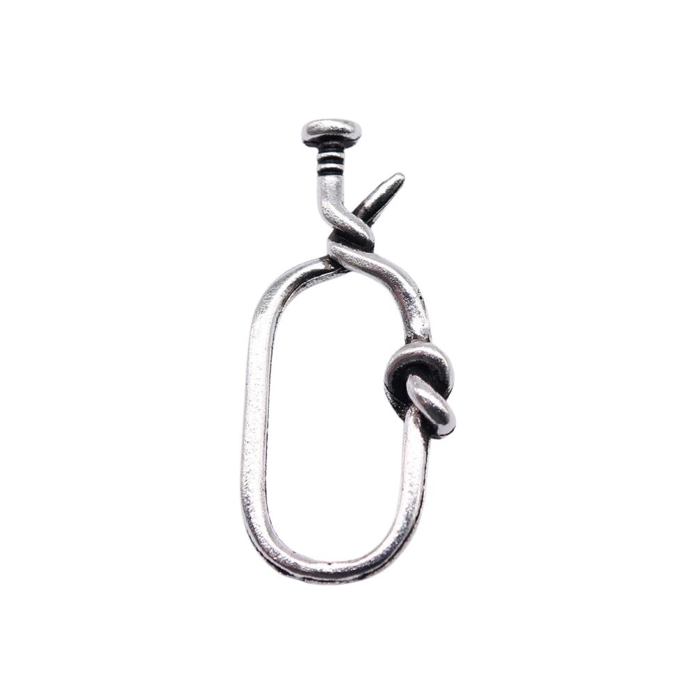 10 шт., подвески для ногтей с узлом, подвески, античное серебро, цвет цинкового сплава, 13X28 мм
10 шт., подвески для ногтей с узлом, подвески, античное серебро, цвет цинкового сплава, 13X28 мм