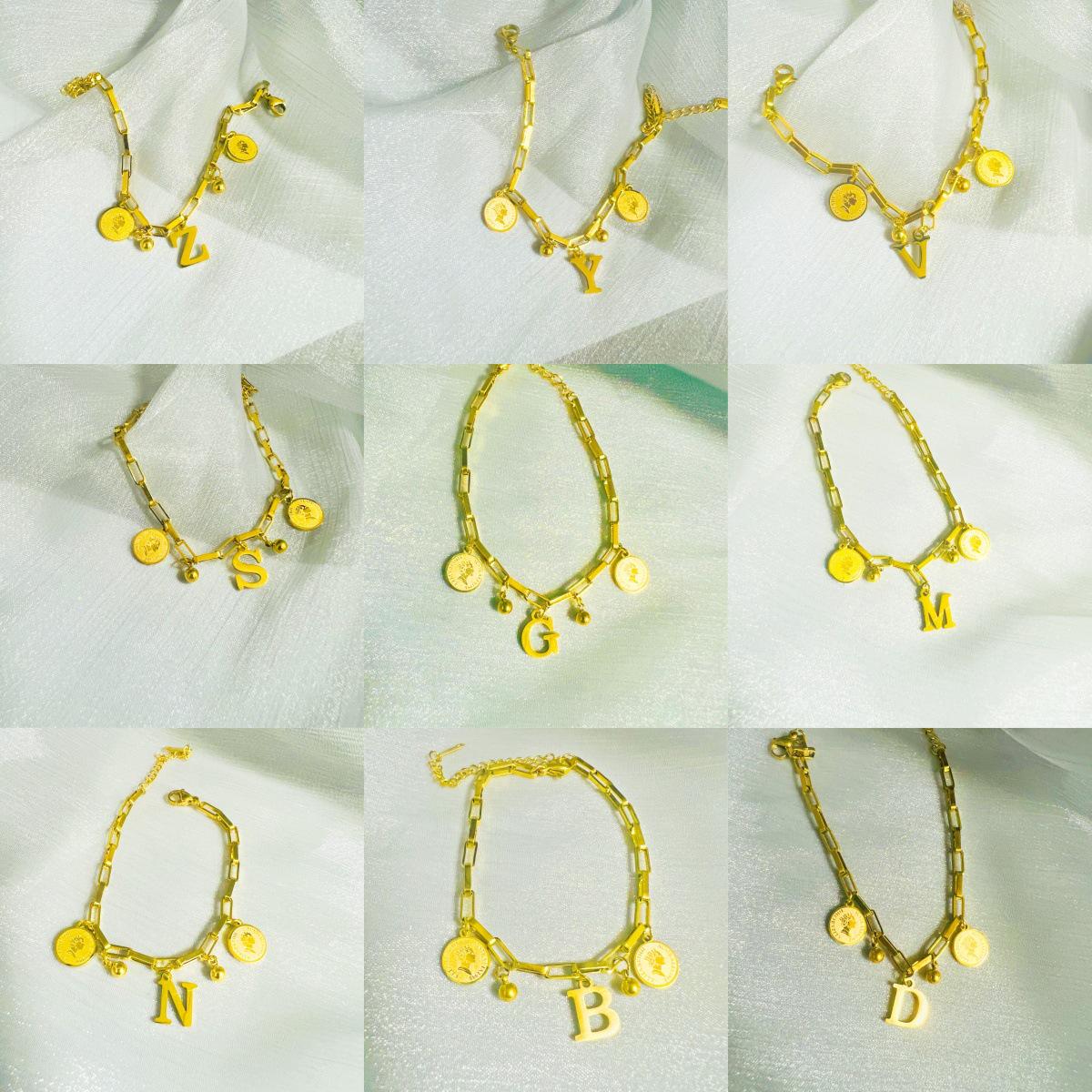 18K Gold Plated Titanium Steel Bracelet - Versatile, Fashionable, No-Fade Design Inspired by TikTok Trends
18K Gold Plated Titanium Steel Bracelet - Versatile, Fashionable, No-Fade Design Inspired by TikTok Trends