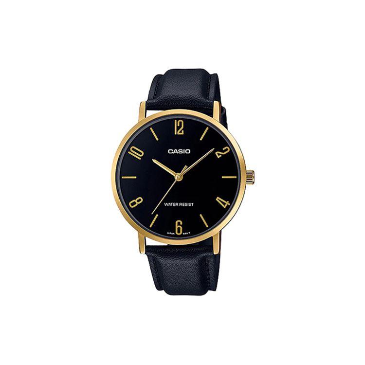 Casio Standard Series Dress Series Dark Heart Fashion Trend Business Minimalist Quartz Movement Genuine Leather Strap Men watches Black MTP-VT01GL-1B2 Regular Watch Box,Black Dial
Casio Standard Series Dress Series Dark Heart Fashion Trend Business Minimalist Quartz Movement Genuine Leather Strap Men watches Black MTP-VT01GL-1B2 Regular Watch Box,Black Dial