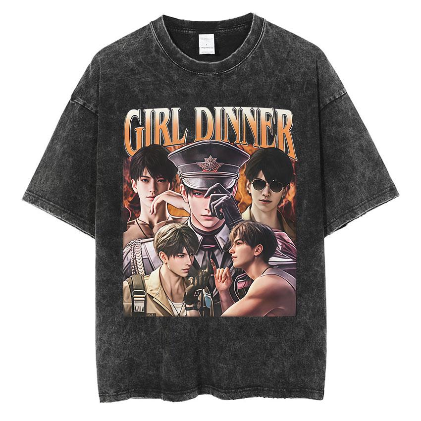 Girl Dinner Love and Deepspace TShirt Men Women Fashion Hot Sale Short Sleeve TShirts Casual Vintage Washed Cotton Tops Tshirt S
Girl Dinner Love and Deepspace TShirt Men Women Fashion Hot Sale Short Sleeve TShirts Casual Vintage Washed Cotton Tops Tshirt S