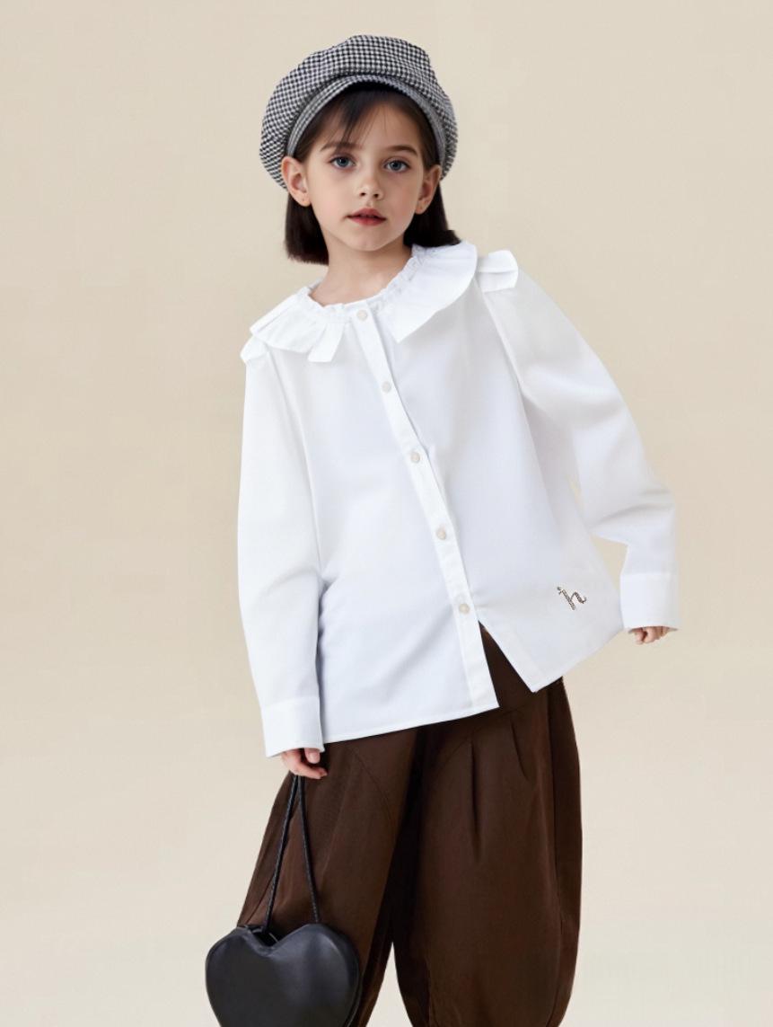 Детская осенняя хлопковая рубашка с длинным рукавом в стиле британского колледжа 130 cm белый
Детская осенняя хлопковая рубашка с длинным рукавом в стиле британского колледжа 130 cm белый