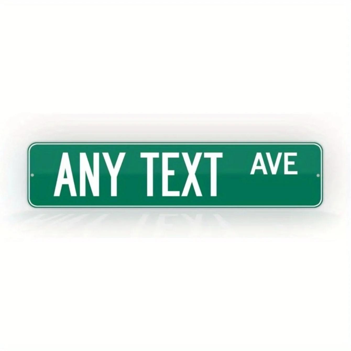 Personalized Green Metal Street Sign Custom Address Name Plate Home Office Wall Decor білий
Personalized Green Metal Street Sign Custom Address Name Plate Home Office Wall Decor білий