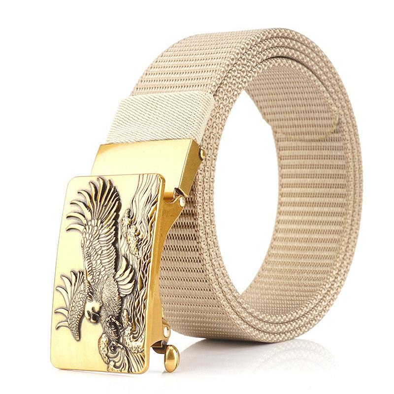 Outdoor Men s Belt Thickened Nylon Automatic Buckle Casual Fashionable All-matching Pants 120cm
Outdoor Men s Belt Thickened Nylon Automatic Buckle Casual Fashionable All-matching Pants 120cm