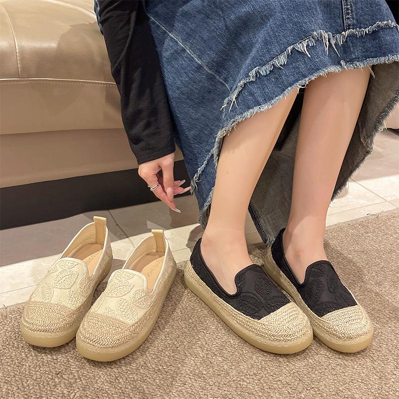 One-pedal fisherman shoes women s spring 2025 new linen woven casual versatile flat-soled cloth shoes children 40 чорний
One-pedal fisherman shoes women s spring 2025 new linen woven casual versatile flat-soled cloth shoes children 40 чорний