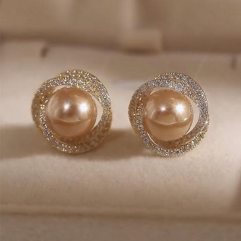 Zircon vortex pearl earrings light luxury atmospheric stud earrings niche fashion high sense earrings women
Zircon vortex pearl earrings light luxury atmospheric stud earrings niche fashion high sense earrings women