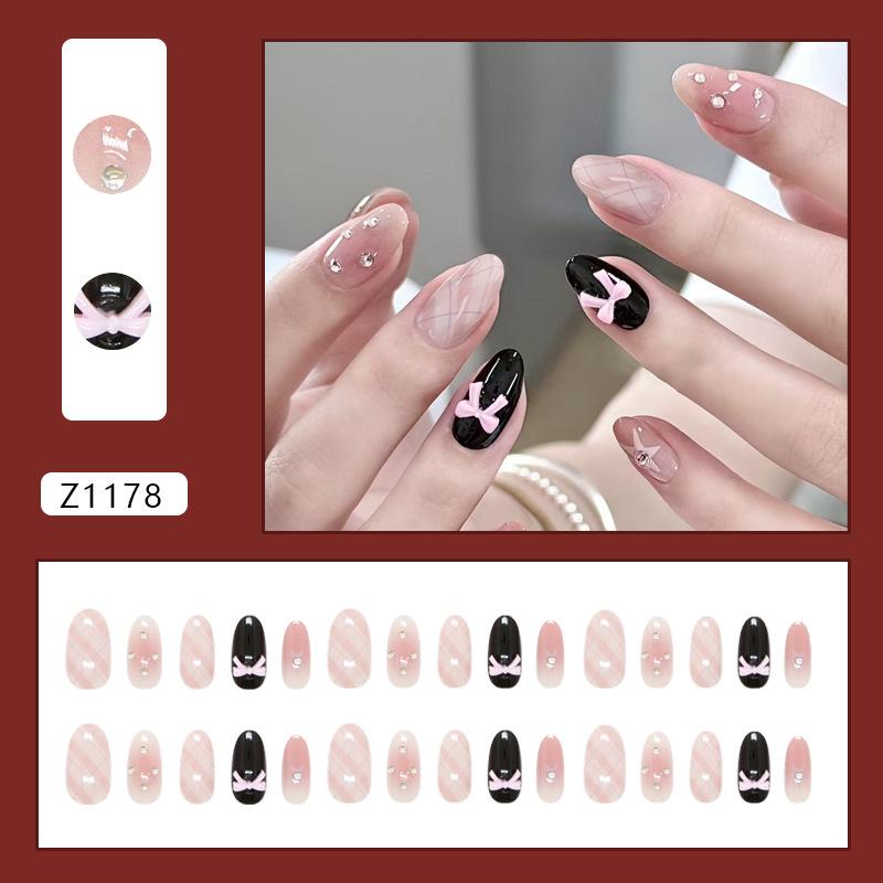 Sweet Pink Bow Blush Glitter Diamond Plaid Girly Versatile Removable Wearable Nails 30 Pieces
Sweet Pink Bow Blush Glitter Diamond Plaid Girly Versatile Removable Wearable Nails 30 Pieces