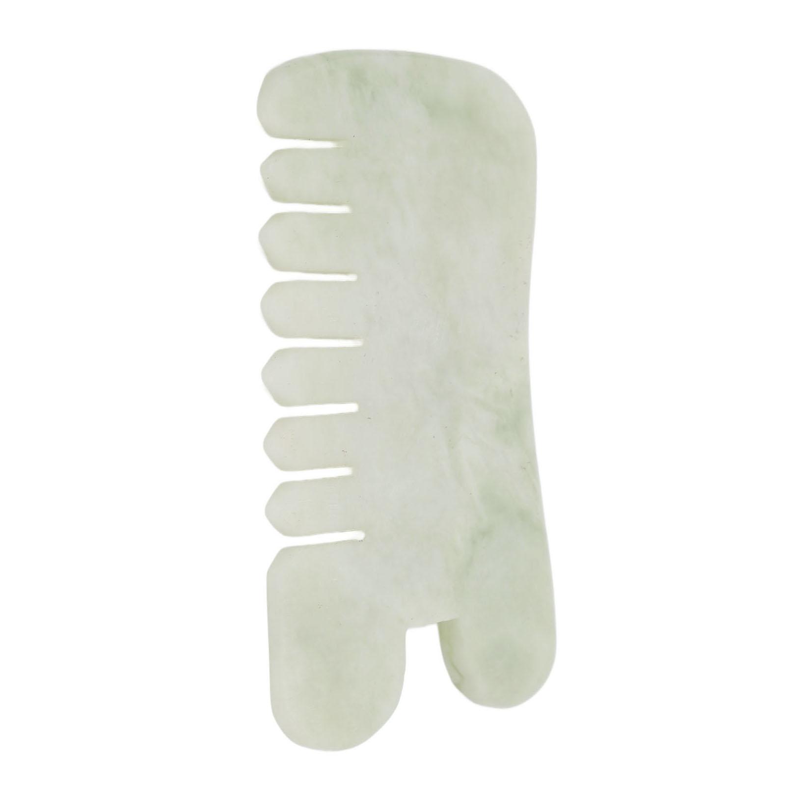 Jadestone Meridians Scraping Massage Comb Ergonomic Soreness Relief Head Relaxation Gua Sha Massage Tool
Jadestone Meridians Scraping Massage Comb Ergonomic Soreness Relief Head Relaxation Gua Sha Massage Tool