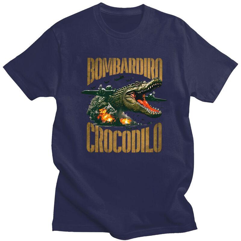 Italian Brainrot Bombardiro Crocodilo Meme TShirt Pure Cotton Tee Tops Summer O Neck Tshirts Casual Short Sleeve Clothes 4XL
Italian Brainrot Bombardiro Crocodilo Meme TShirt Pure Cotton Tee Tops Summer O Neck Tshirts Casual Short Sleeve Clothes 4XL