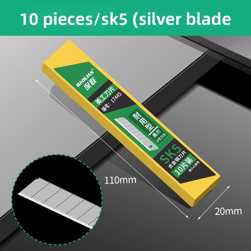 Knife 8 in 1 Design with Sharp Blade Stable Grip and Ruler for Cutting and Measuring Ideal for DIY and Construction Tasks
Knife 8 in 1 Design with Sharp Blade Stable Grip and Ruler for Cutting and Measuring Ideal for DIY and Construction Tasks