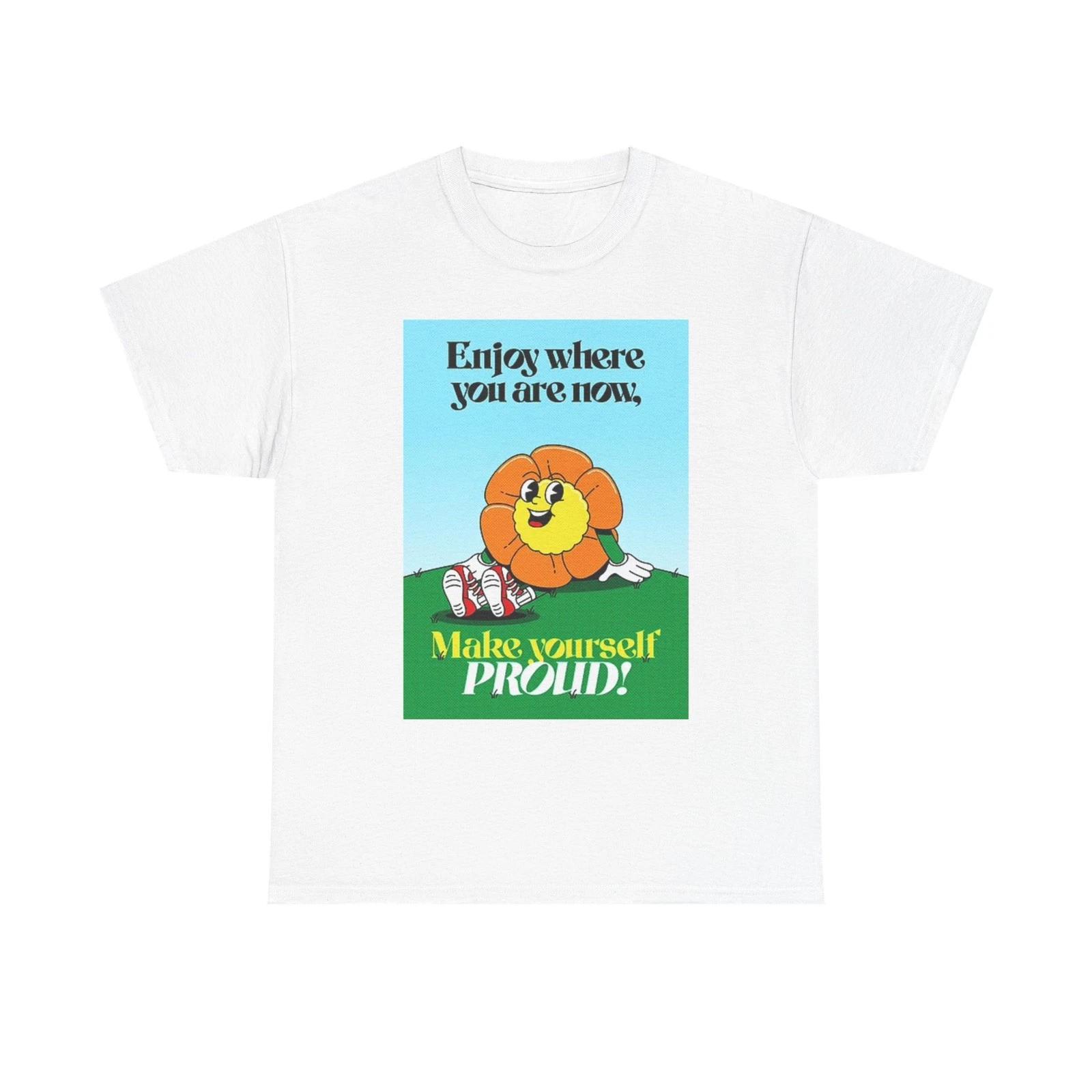 Enjoy Where You Are Graphic T Shirt Sunflower Happy Unisex Heavy Cotton Tee 4XL
Enjoy Where You Are Graphic T Shirt Sunflower Happy Unisex Heavy Cotton Tee 4XL