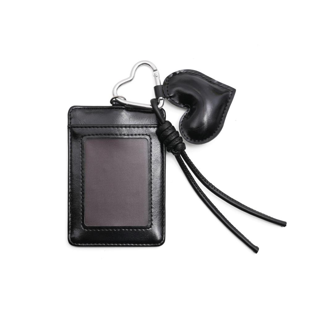Simple Short Card Holder Love Heart PU Leather Hangging Card Bag Multifunction Bag Pendant Multi-card Wallet Unisex чёрный
Simple Short Card Holder Love Heart PU Leather Hangging Card Bag Multifunction Bag Pendant Multi-card Wallet Unisex чёрный