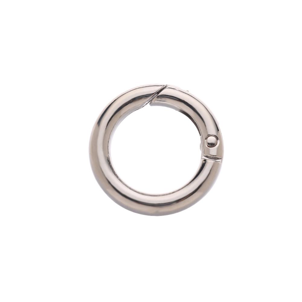 10/12/16/19mm Round Push Trigger Plated Gate Spring O-Ring Buckles Snap Clasp Clip Bag Belt Buckle Carabiner Purses Handbags 1.2cm
10/12/16/19mm Round Push Trigger Plated Gate Spring O-Ring Buckles Snap Clasp Clip Bag Belt Buckle Carabiner Purses Handbags 1.2cm